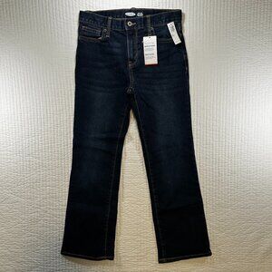 Old Navy Boot-Cut Build-In Tough Built-In Flex Blue Jeans Boys Size 10 Husky NWT